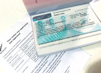 Xin visa New Zealand